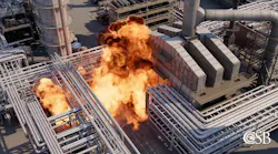 CSB YouTube screenshot showing animated video of the BP-Husky refinery explosion
