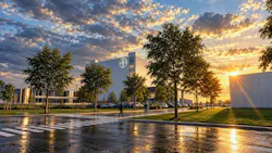 Illustration of New Albany International Business Park's new Bayer plant