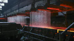 Industrial water use in a steelmaking plant