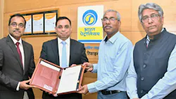 Image: From left: Sanjeev Kumar, Executive Director Aviation at BPCL, Alok Verma, Managing Director Asia Pacific at Topsoe, Sankar M, Executive Director Mumbai Refinery at BPCL, Anurag Saraogi, Executive Director Bio-Fuels at BPCL.