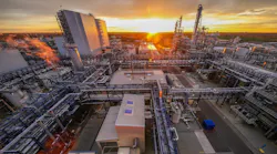 Aerial view of UPM Biorefinery in Leuna, Germany