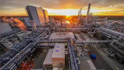 Aerial view of UPM Biorefinery in Leuna, Germany