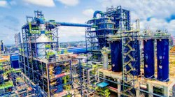 Aerial view of Dangote refinery in South Africa